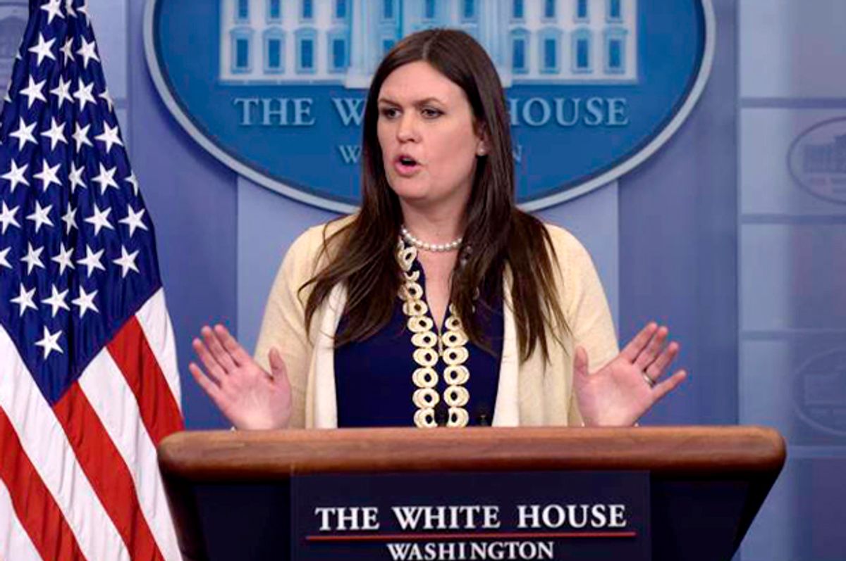 Sarah Huckabee Sanders (AP/Susan Walsh)
