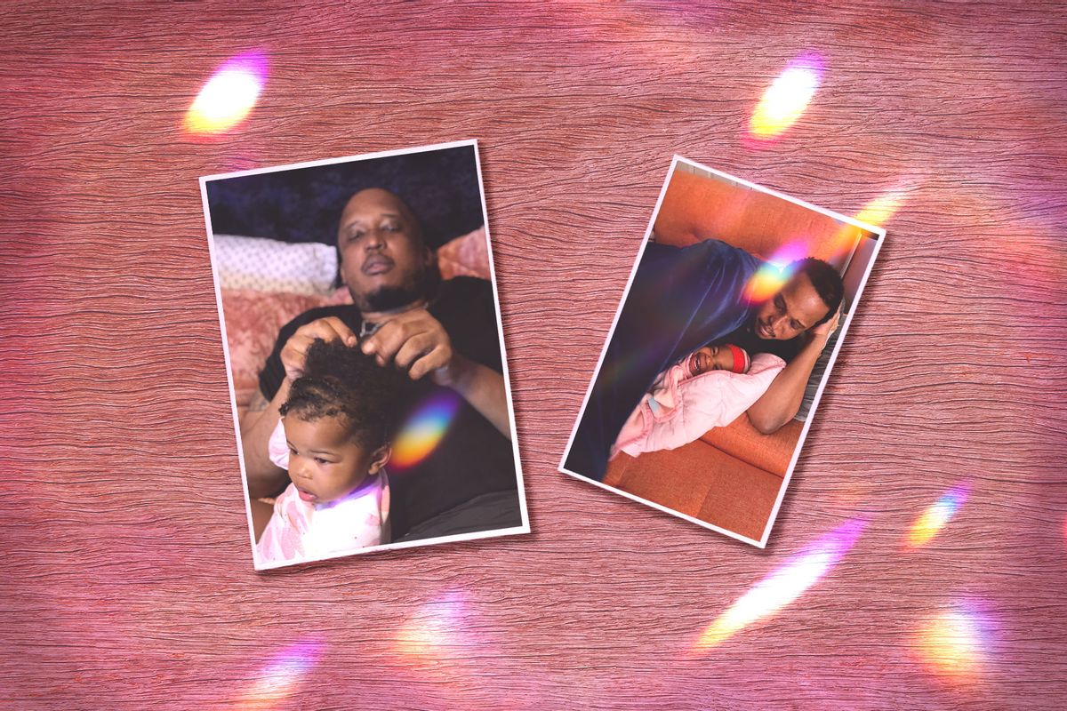 D Watkin and his daughter (Photo illustration by Salon/Photos courtesy of D Watkins/Getty Images)
