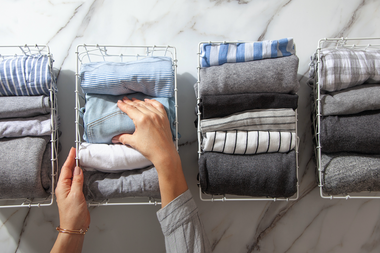 linen closet; organization